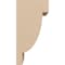 Ekena Millwork 4"W x 4"D x 8"H Wide Alpine Rough Cedar Woodgrain TimberThane Corbel, Primed Tan CORUR04X04X08ALPRCPR - alternate 3